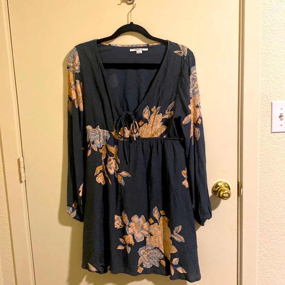 O’Neill floral print long sleeve dress